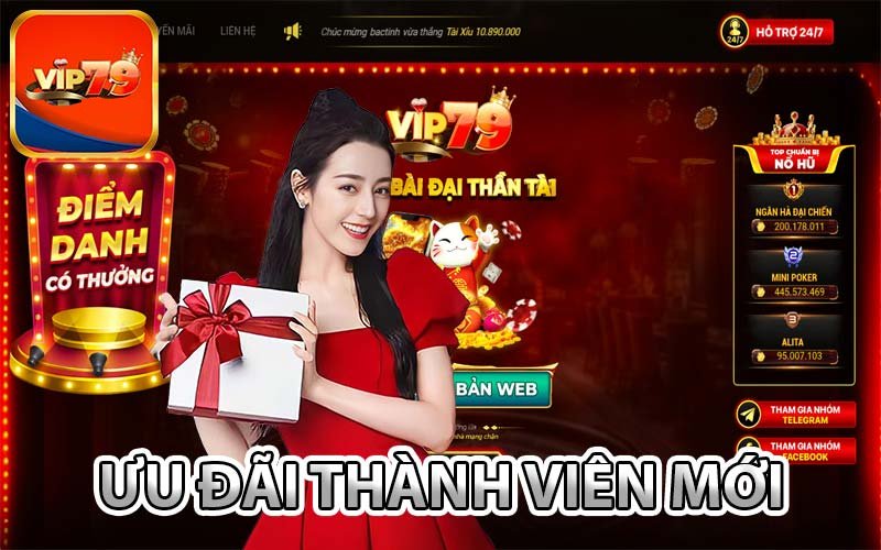 Vô số các sự kiện khuyến mãi VIP79 đang chờ đón bạn